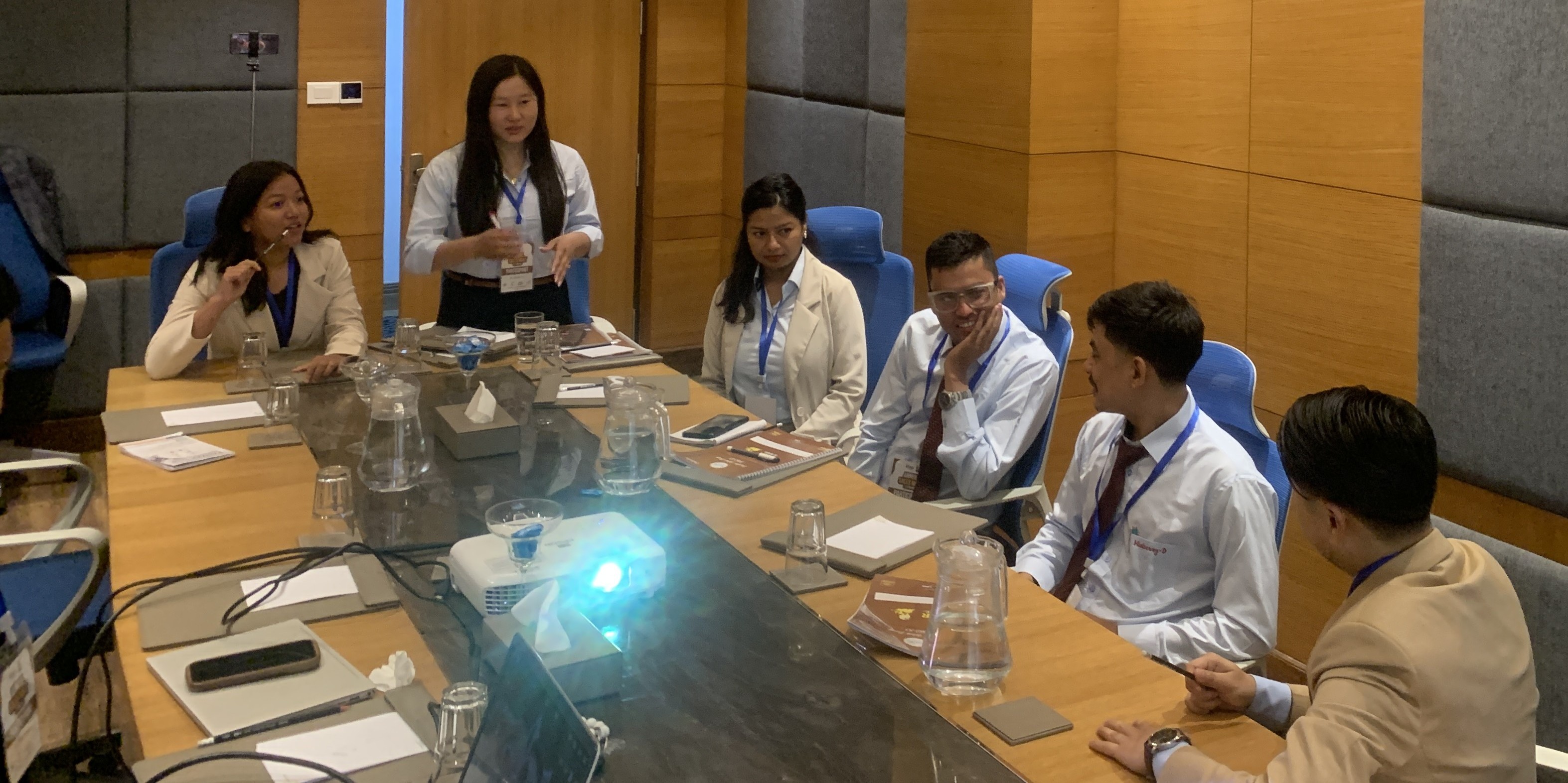 AJ Trade Link team meeting and annual business review